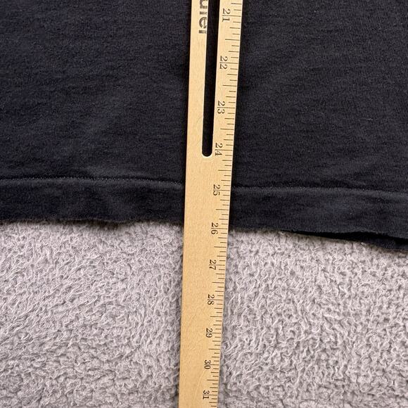 VTG MTV Shirt Mens L Black USA Fruit The Loom Pre Shrunk Egg Single Stitch 90s - Picture 10 of 12